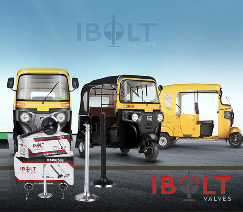 Three Wheeler Engine Valve  Auto Rickshaw
